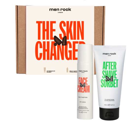 MEN ROCK THE SKIN CHANGER Face Care Kit