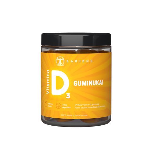 Vitamino D3 guminukai