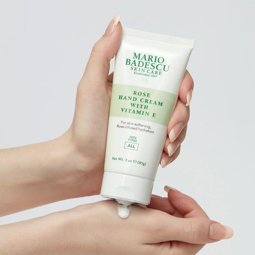 Rose Hand Cream With Vitamin E 