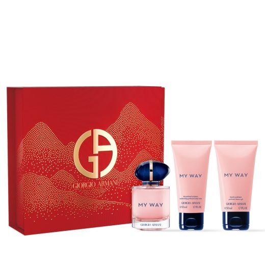 Giorgio Armani My Way set with eau de parfum, shower gel and body lotion (V50+BL50+SG50) H24