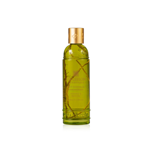 Red Sandal & Lemongrass Bath & Massage Oil