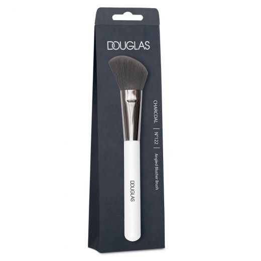 DOUGLAS COLLECTION Charcoal Angled Blusher Brush Nuožulnus skaistalų šepetėlis