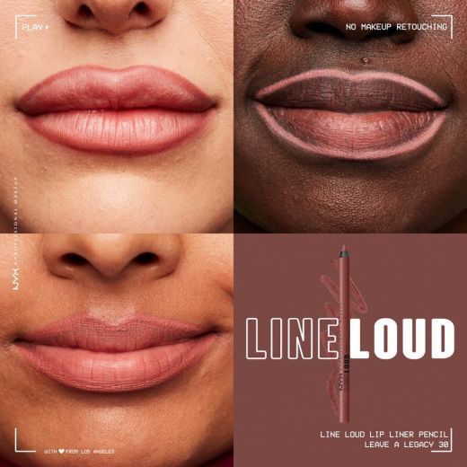 Line Loud Vegan Longwear Lip Liner Leave A Legacy