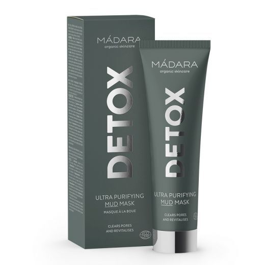 MADARA Detox Ultra Purifying Mud Mask Intensyviai detoksikuojanti veido kaukė