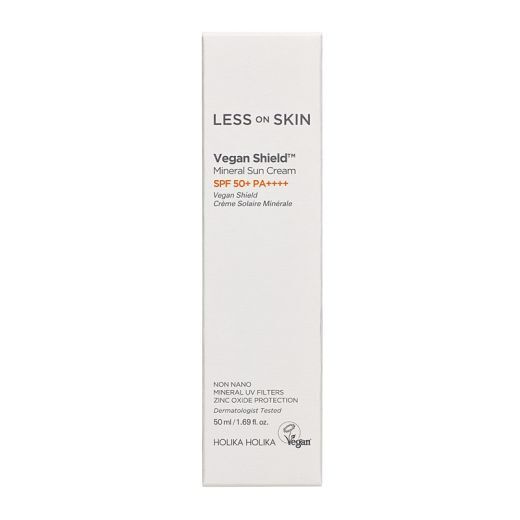 Less On Skin Vegan Shield Mineral Sun Cream Spf50+