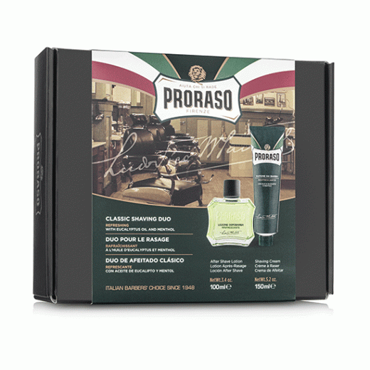 Proraso Duo Pack Refresh Shaving Cream & Lotion