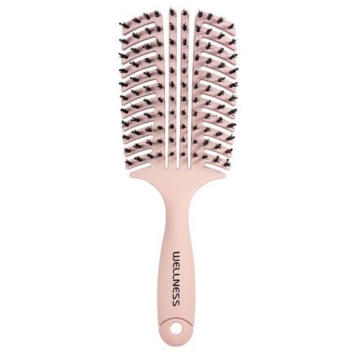 hair brush large pink