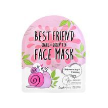 Best Friend (Snail + Green Tea) Tencel Face mask 