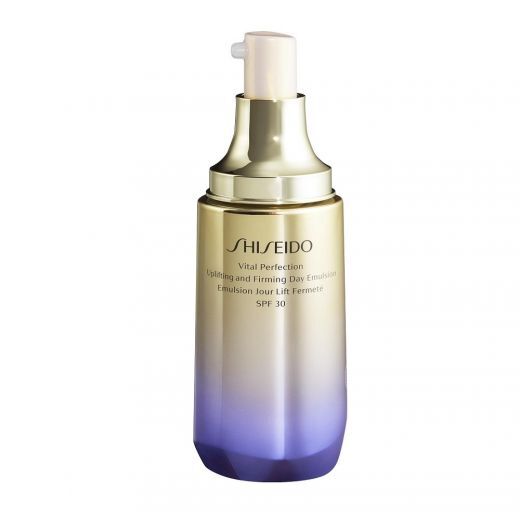 SHISEIDO Vital Perfection Uplifting And Firming Day Emulsion SPF30 Stangrinamoji veido emulsija