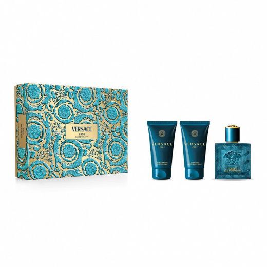 Versace Eros 50 Ml Edt Christmas Kit