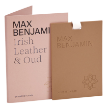 Scented Card Irish Leather & Oud