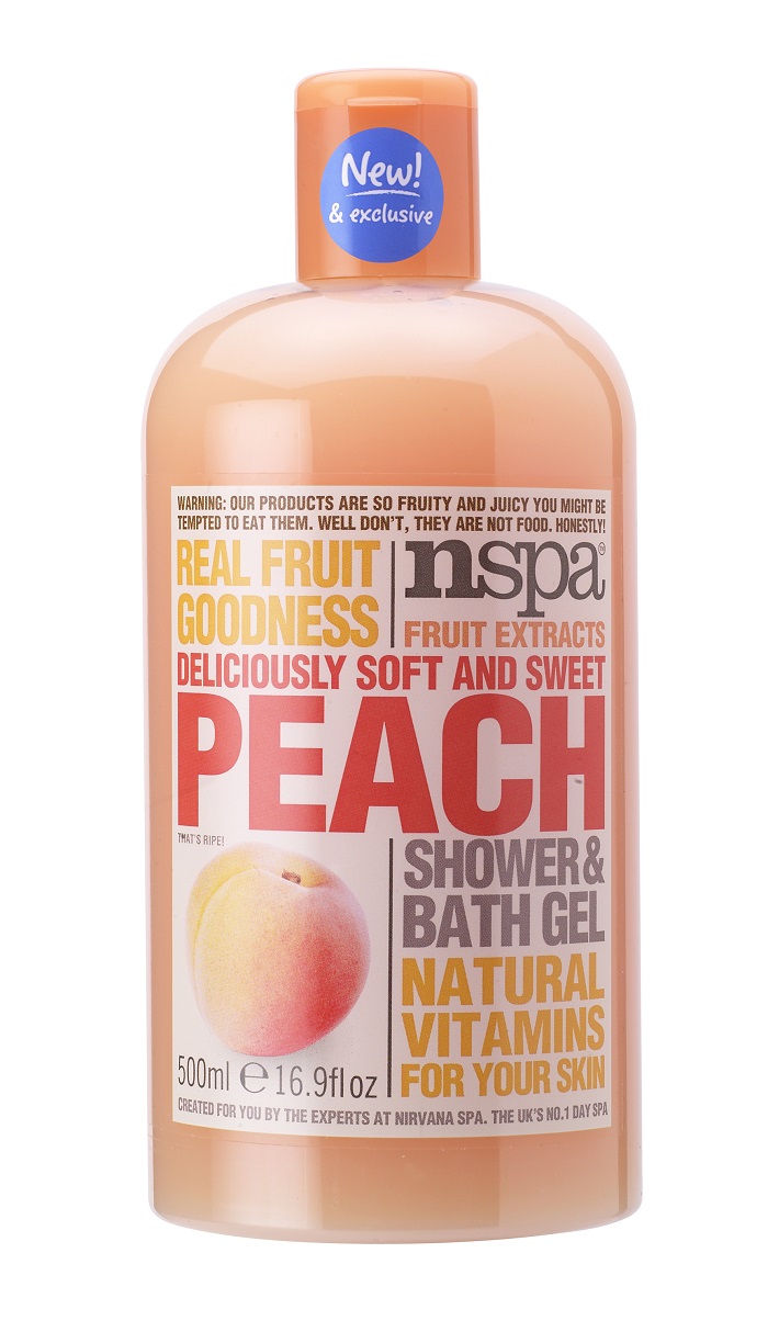 NSPA Peach Shower Bath Gel Parfumerija Douglas Lietuva