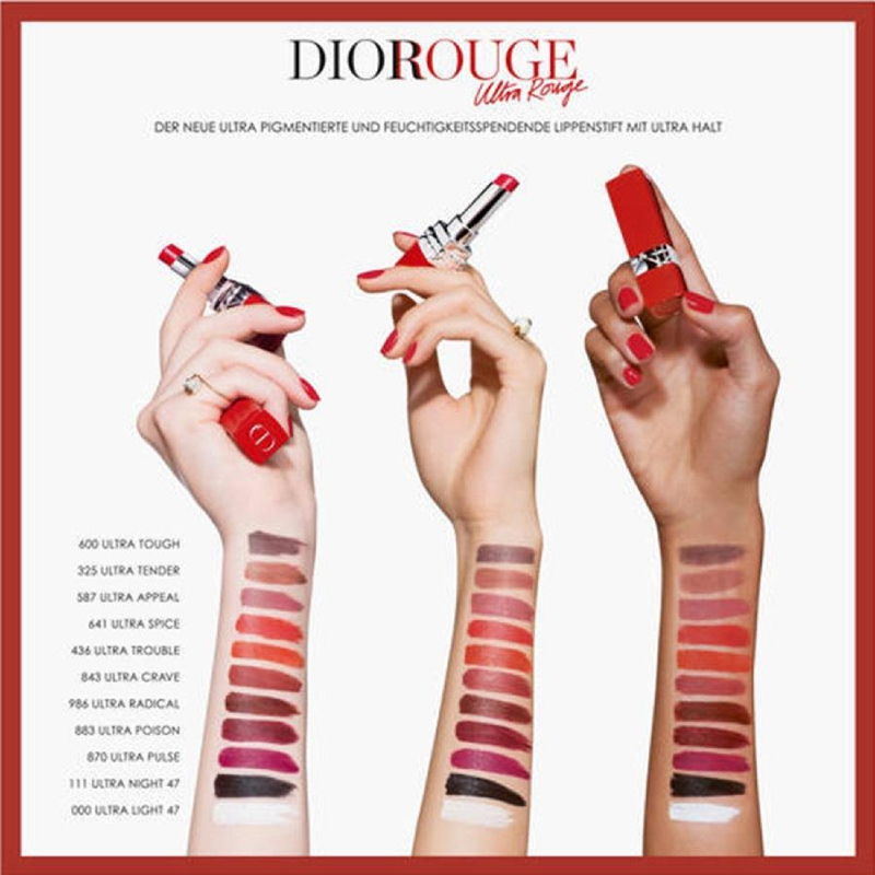 rouge dior ultra rouge lipstick